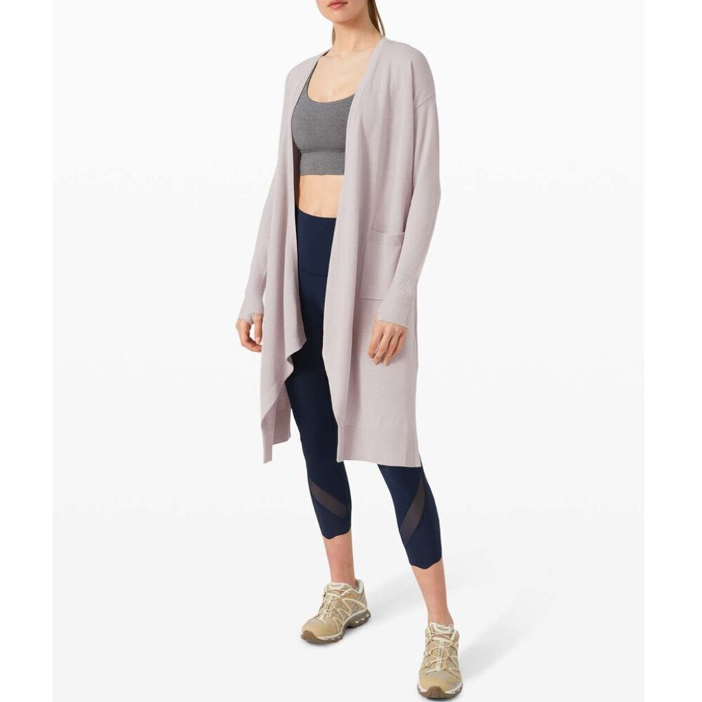 Lululemon Lunar Lengths Wrap Sweater